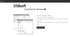 Desktop Screenshot of dsbsoft.com