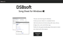 Tablet Screenshot of dsbsoft.com